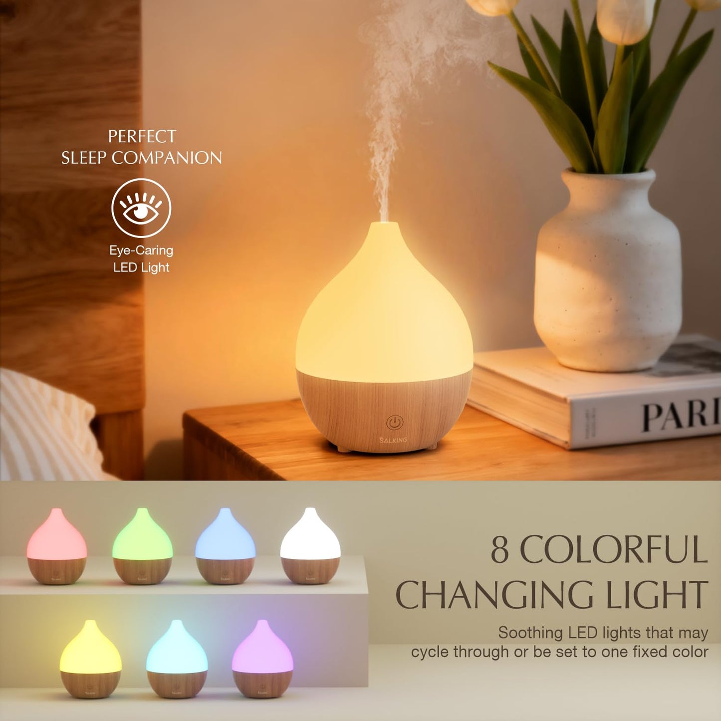 Aroma Diffuser Wooden Grain